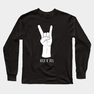 The Symbol of Rock N Roll Long Sleeve T-Shirt